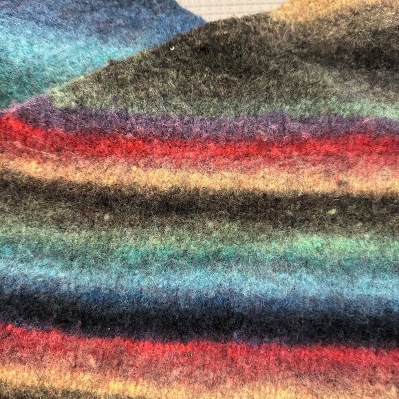 Vintage Handknit Felted Boho Multicolor Crossbody Bag - Picture 4 of 6